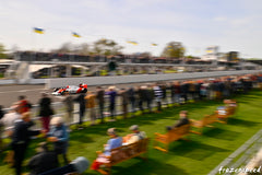 Lauda's McLaren on a day out