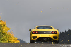 Ferraris on the Nurburgring: F360 autumn leaves