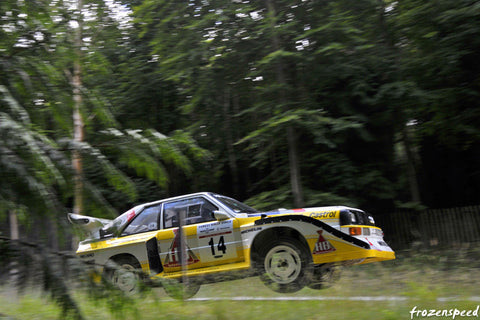 Audi Quattro Rally Jump